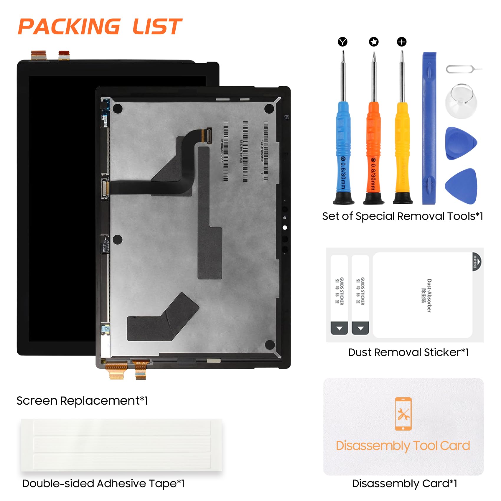 Amazon.com: AGCUT Screen Replacement for Microsoft Surface Pro 7